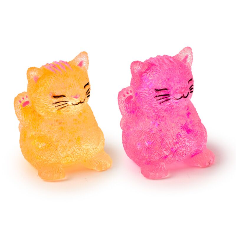 Jouet anti-stress compressible maltose pour chat