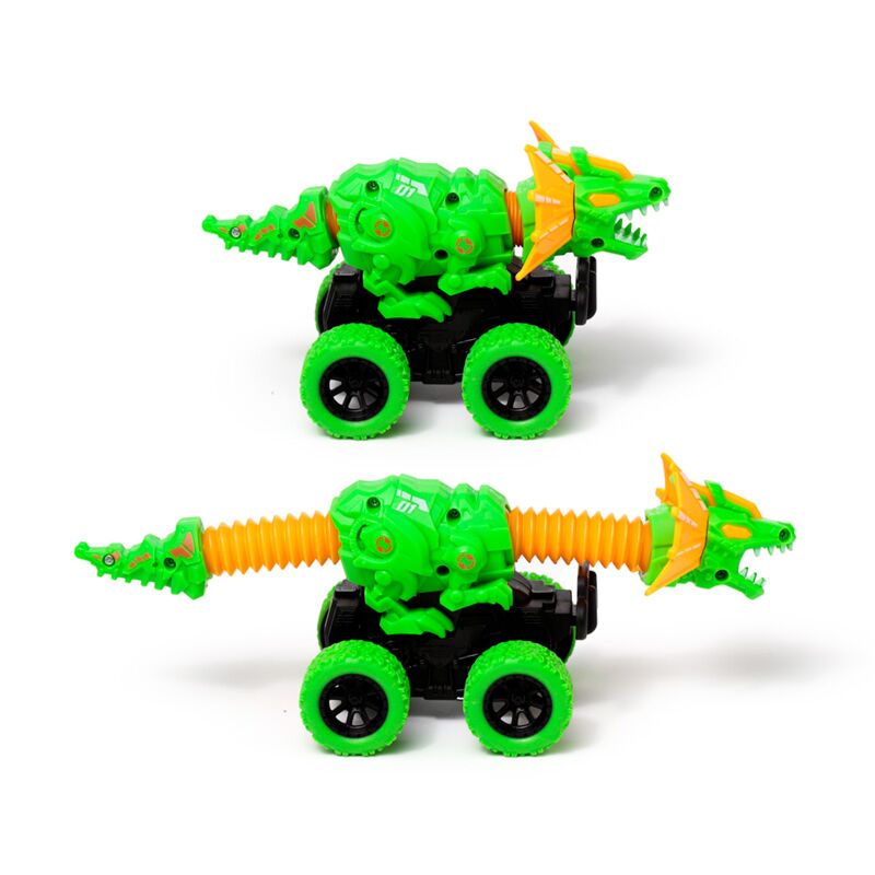 Oeuf de dinosaure mystère, jouet d'action télescopique à friction, push-pull