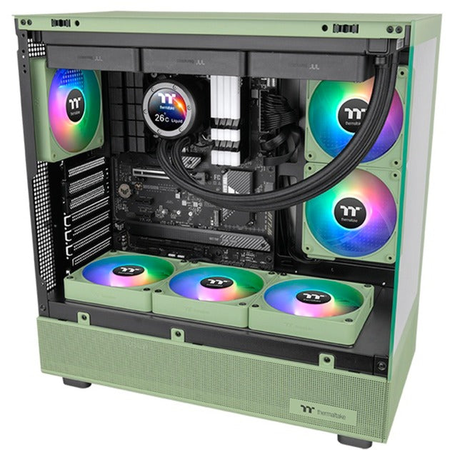 Thermaltake ct140 ex reverse argb sync ventilateur de refroidissement pc matcha