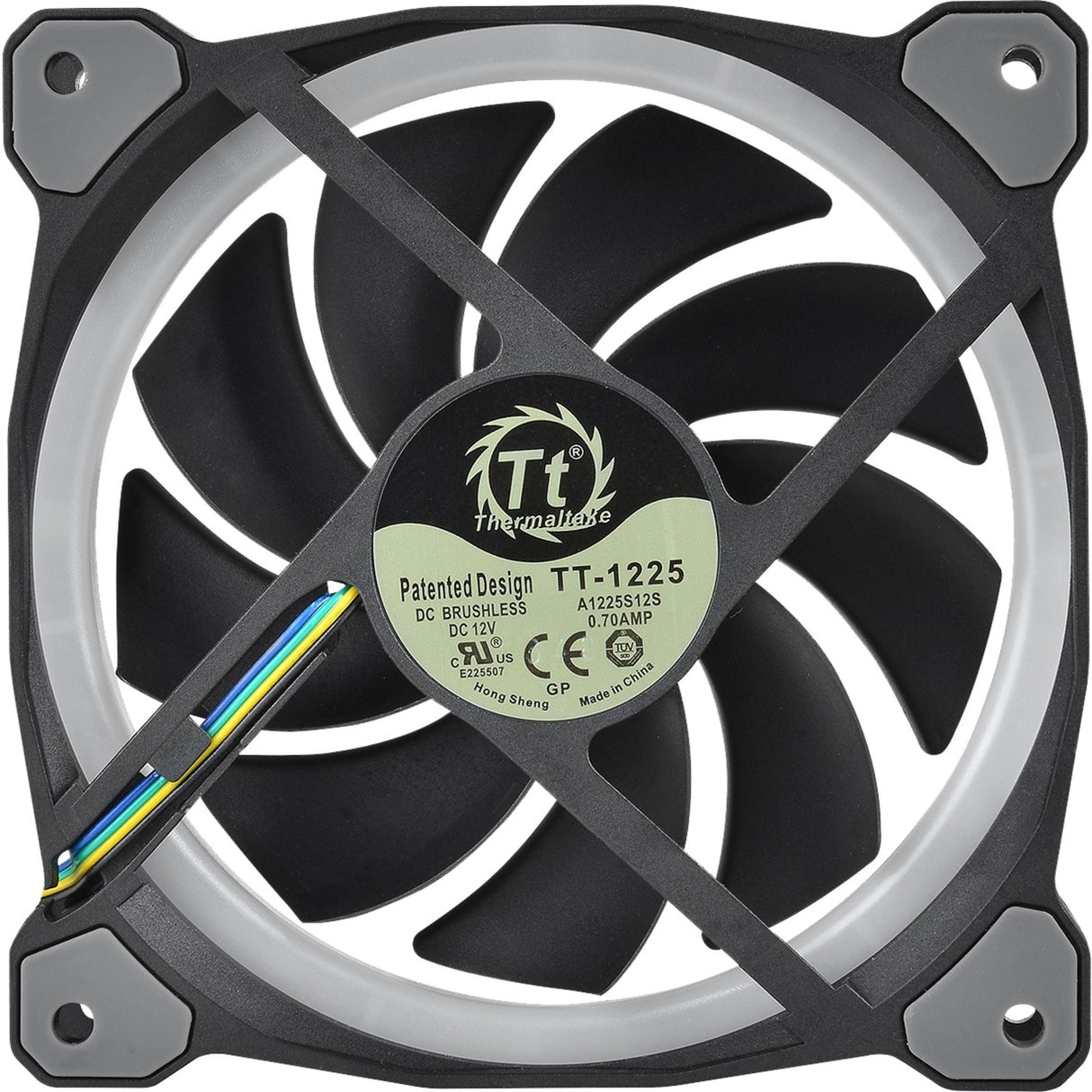 Thermaltake thermaltake riing plus 14 ventilateur de radiateur RGB LED TT Premium (5 F