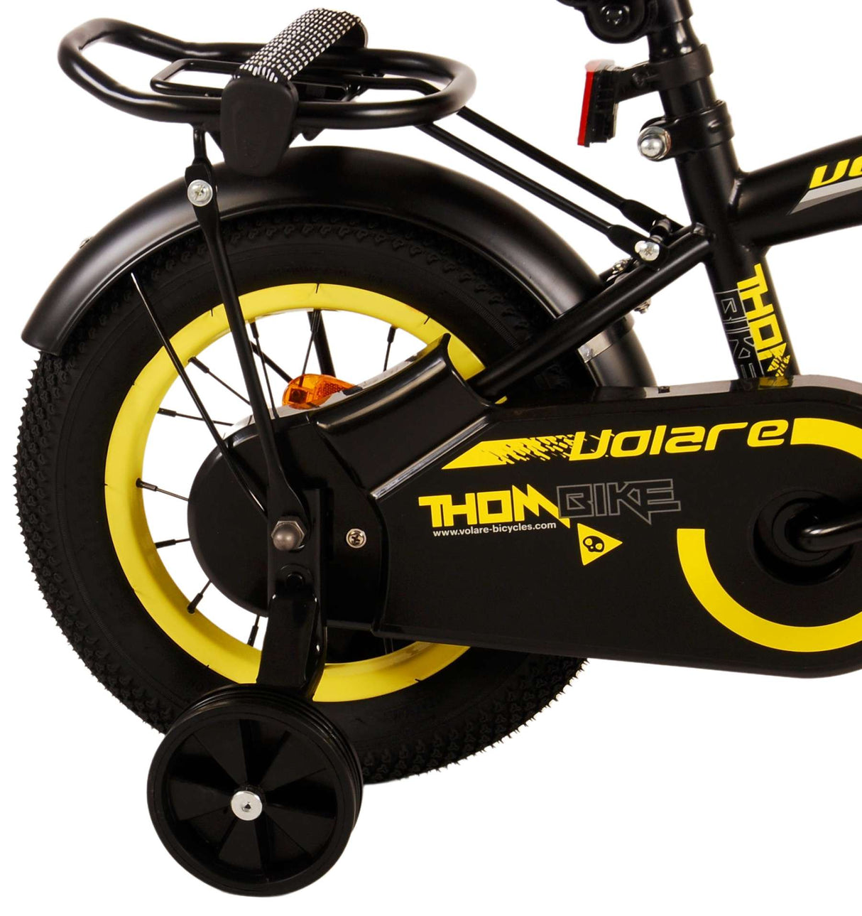 Volare Thombike Children's Bike - Boys - 12 pouces - Jaune noir