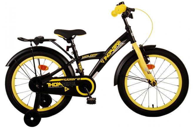 Volare Thombike Children's Bike Boys 18 pouces Black Jaune