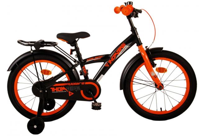 Volare Thombike Children's Bike Boys 18 pouces Black Orange