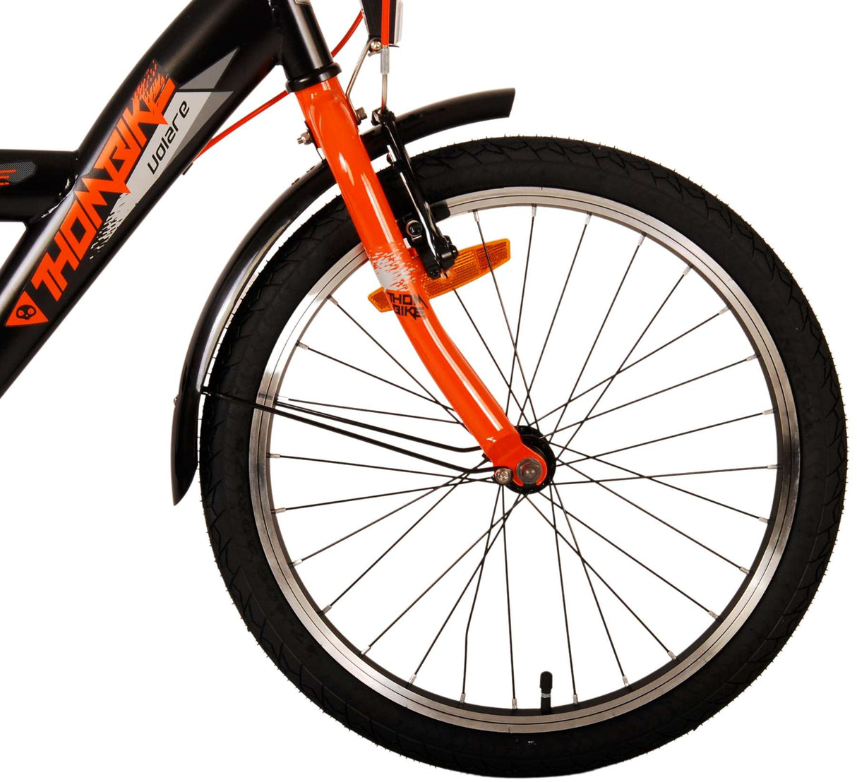 Volare Thombike Children's Bike - Boys - 20 pouces - Black Orange - deux freins à main