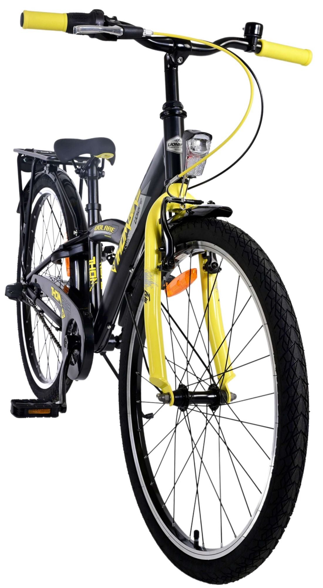 Volare Thombike Children's Bike Boys 24 pouces jaune 3 vitesses