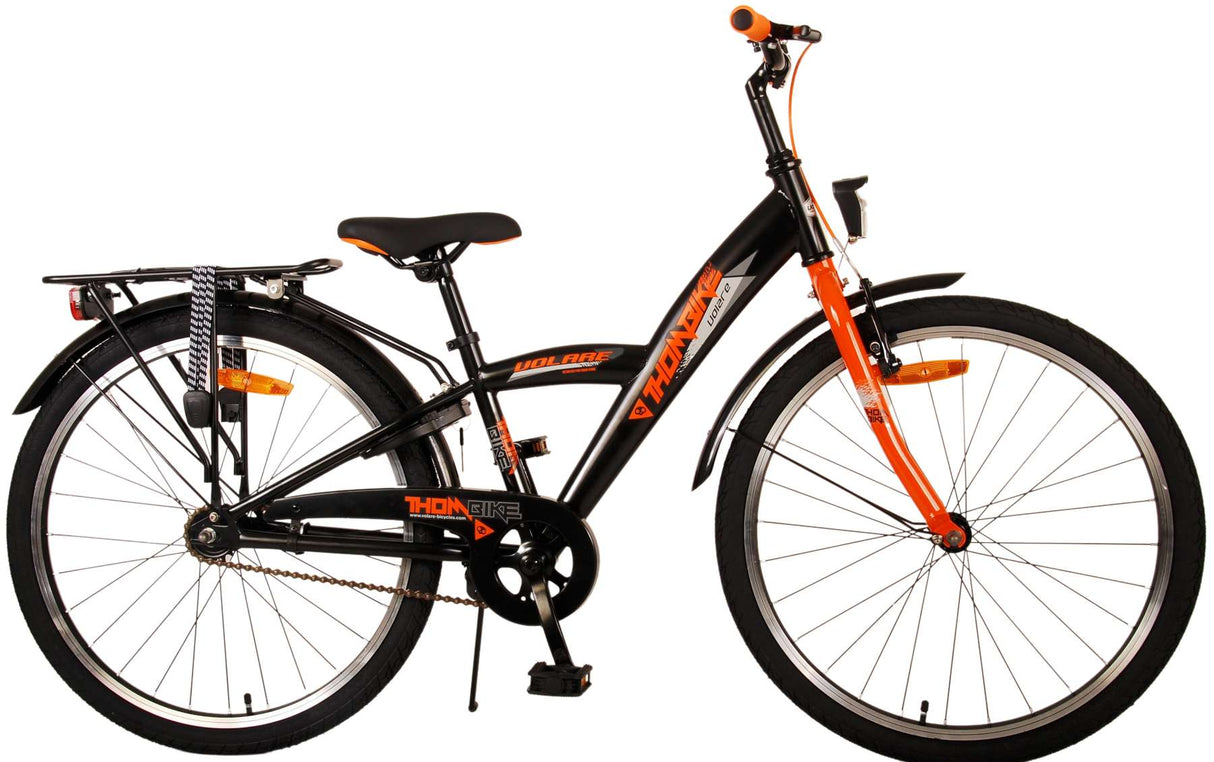 Volare Thombike Children's Bike Boys 24 pouces Black Orange