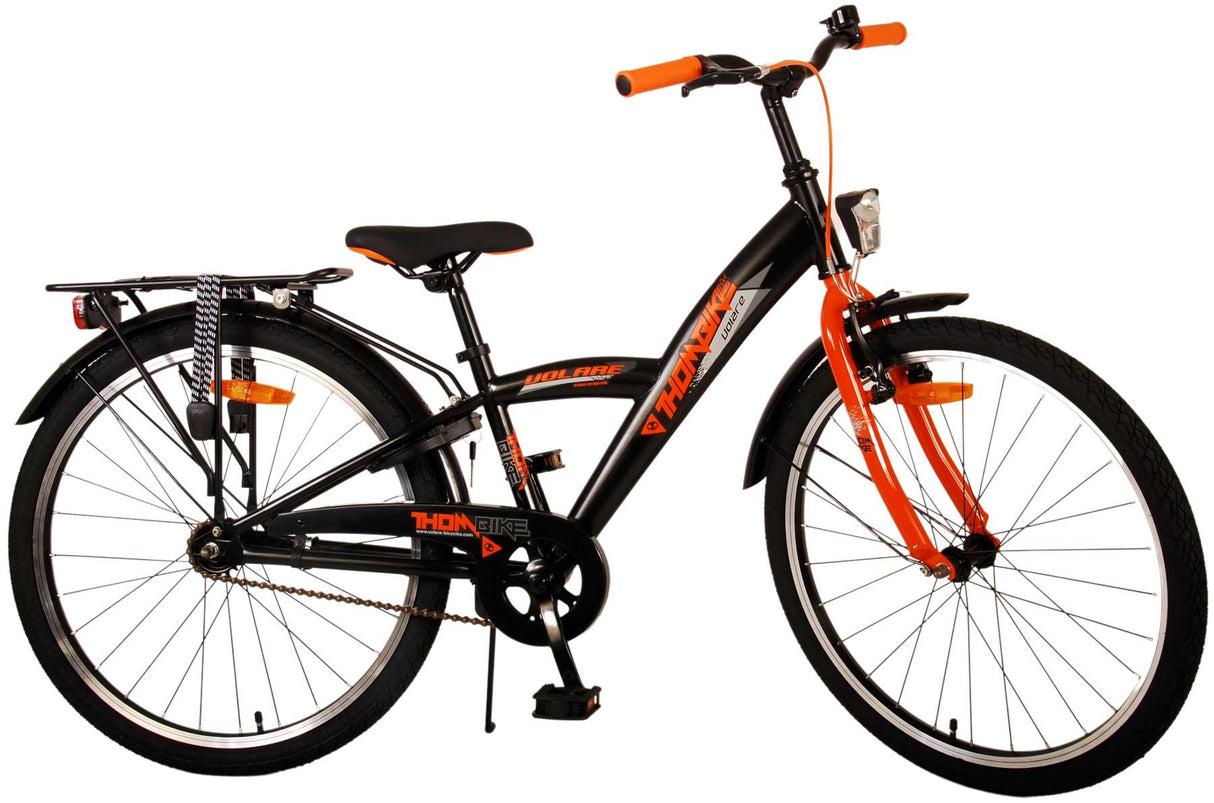 Volare Thombike Children's Bike Boys 24 pouces Black Orange