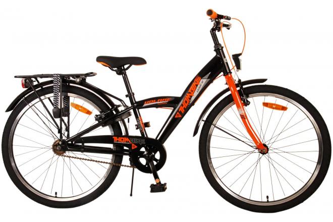 Volare Thombike Children's Bike Boys 24 pouces Black Orange Two Hand freins