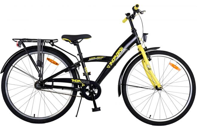 Volare Thombike Children's Bike Boys 26 pouces Black Yellow3 Gears
