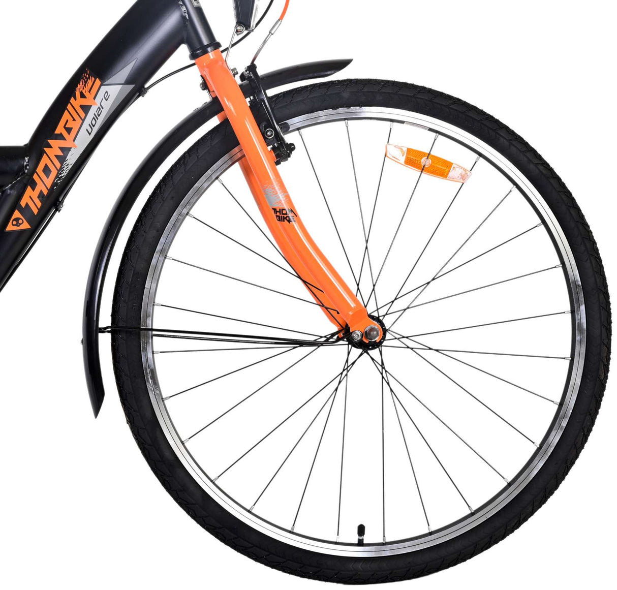 Volare Thombike Children's Bike Boys 26 pouces Black Orange 3 Gears