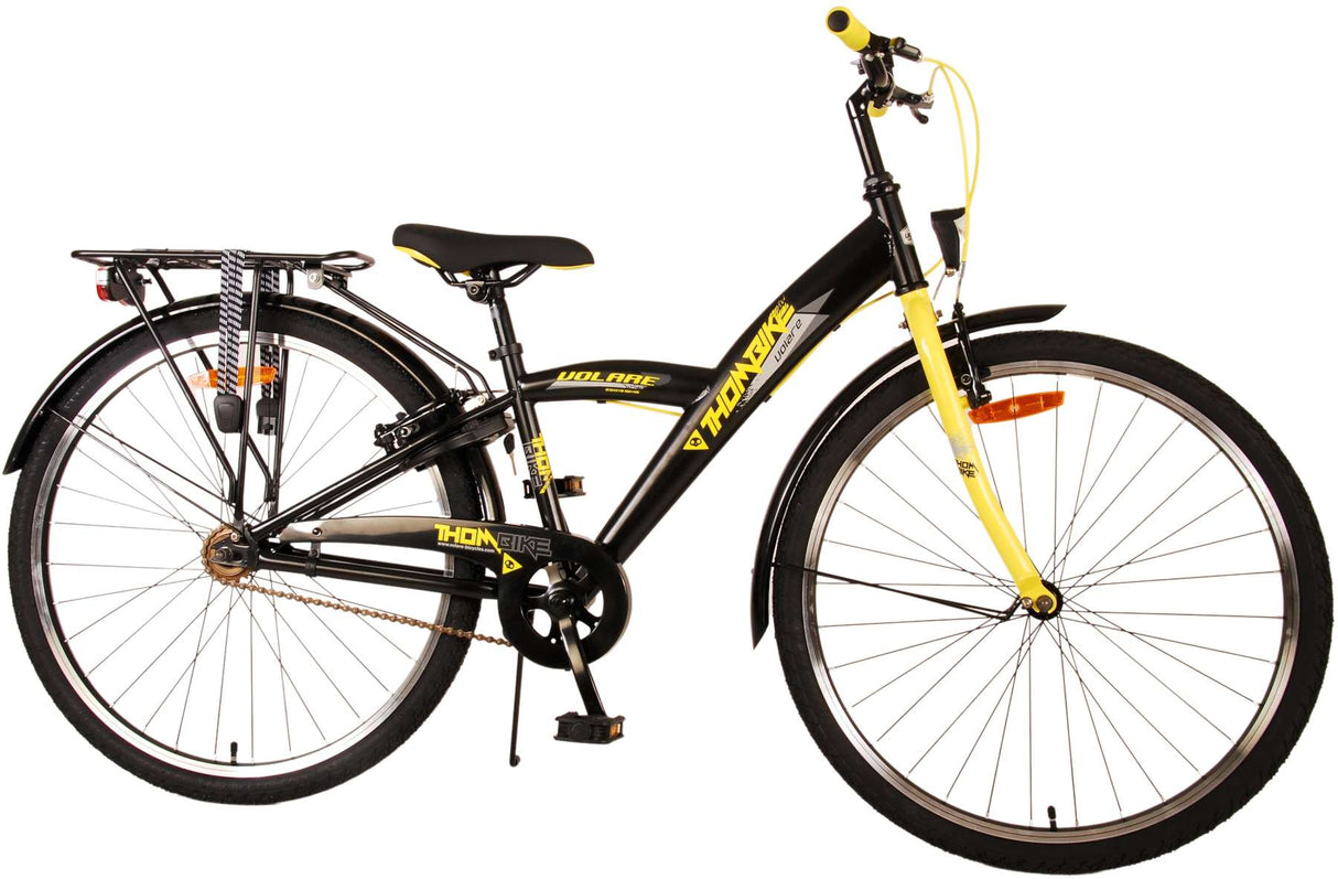 Volare Thombike Children's Bike - Boys - 26 pouces - Jaune noir - Freins à deux mains