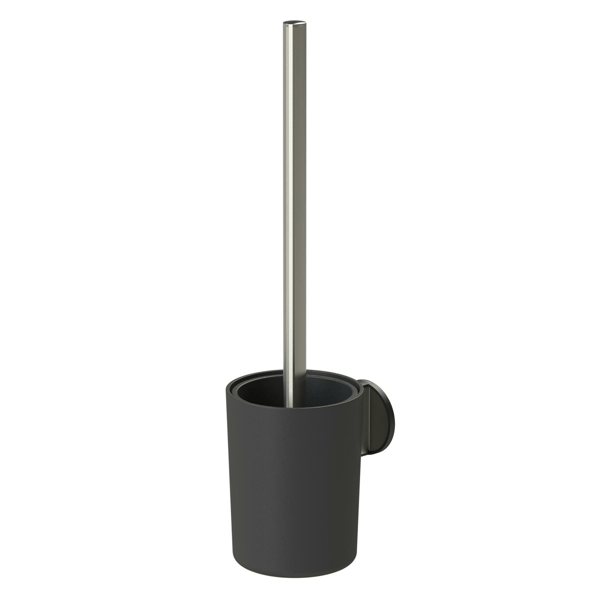 Ensemble de toilettes suspendu Tiger tune en acier inoxydable noir