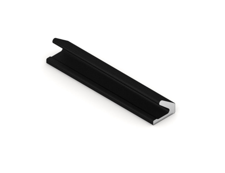 Schlegel - boudin de porte qlon - autocollant - noir - 15 x 12 mm - 7 m