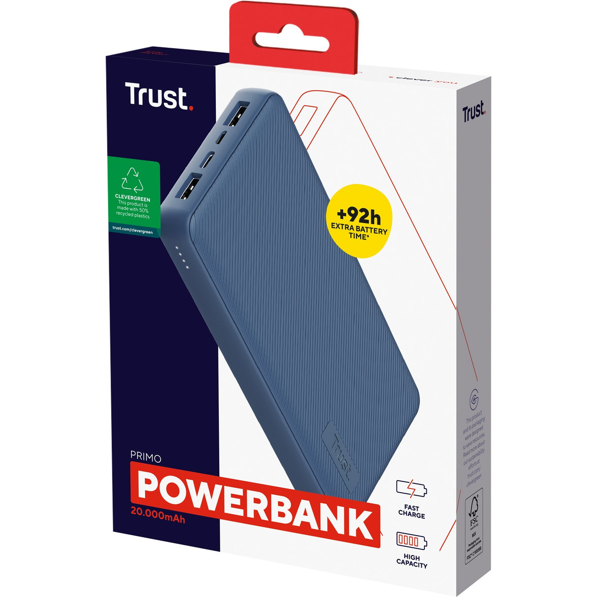 Trust Trust Primo 20 000 MAH Eco Powerbank