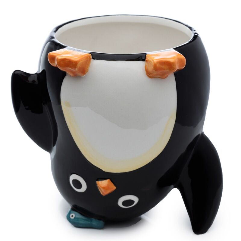 Mug en céramique à l'envers Pingouin