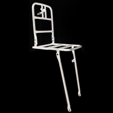 Carrier avant 28 Aluminium blanc