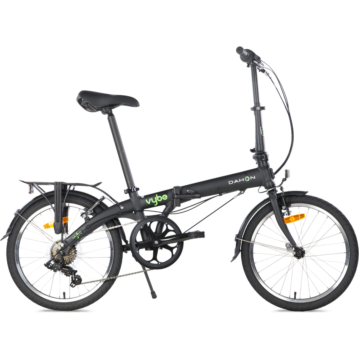 Dahon Pliage Bike 20 Vybe D7 Shadow with V -brake - (ombre) Matt Black