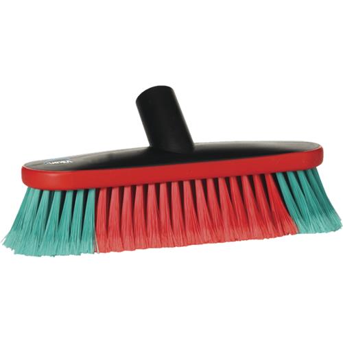 Vikan brosse de lavage de voiture ovale 25 cm vts avec arrivée d'eau