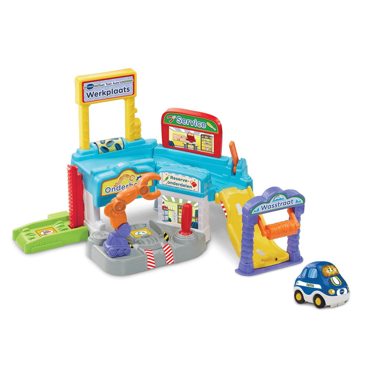 Vtech toot toot cars - atelier - jouets interactifs - dont voiture Ayden - jouets à partir de 1 an