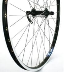 Roue avant Roland 28 ryde zac19 shimano qc400 noir acier inoxydable spk