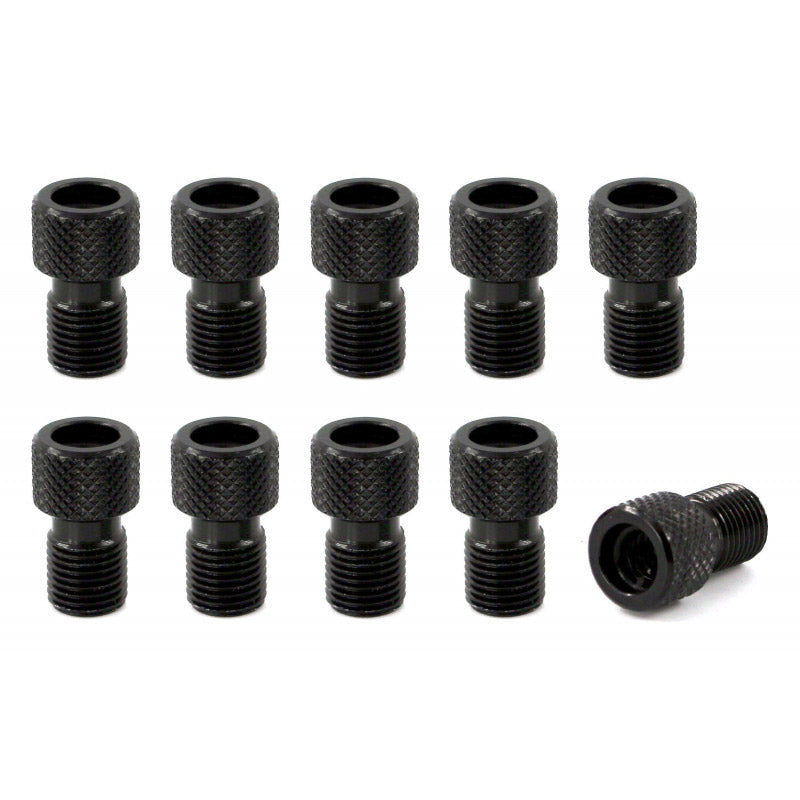 Kit de conversion Velox Presta Schrader avec joint torique en aluminium (10pcs)