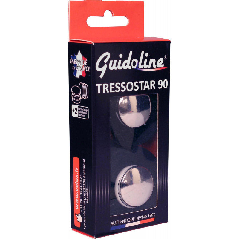 Guidon Velox tressostar 90 coton noir (2pcs)