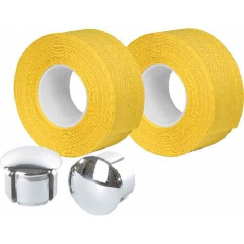 Guidon Velox tressostar 90 coton jaune (2pcs)