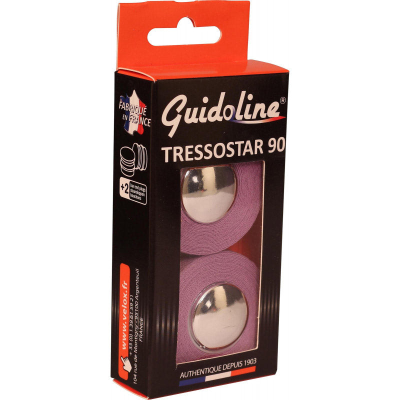 Guidon Velox tressostar 90 coton mauve (2pcs)