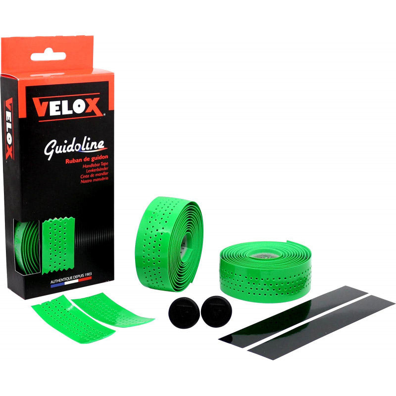 Guidoline Velox brillant souple perforé vert (2pcs)