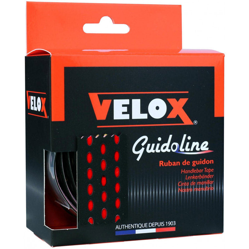 Guidoline Velox bicolore 3.0 noir rouge (2 pièces)