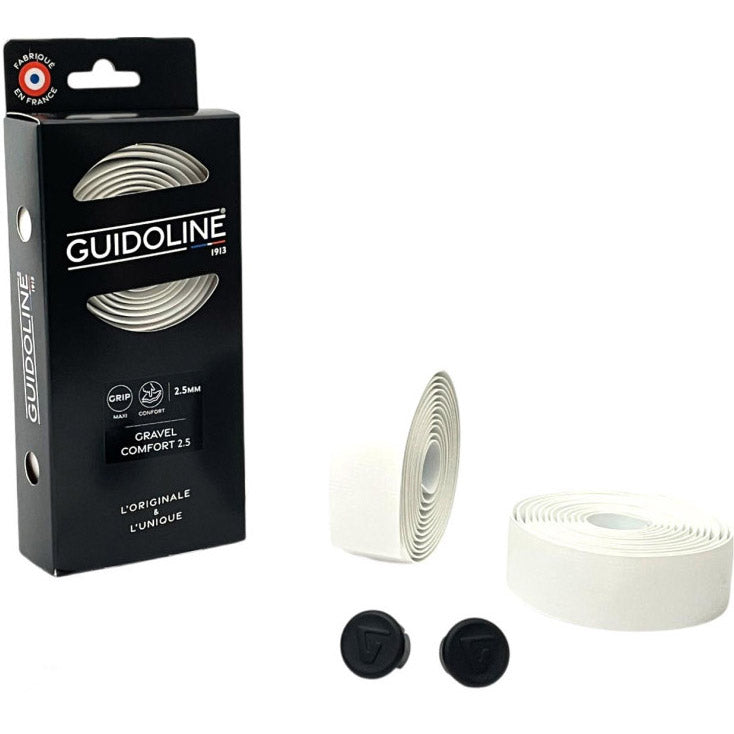 Velox guidoline gravel confort 2.5 blanc