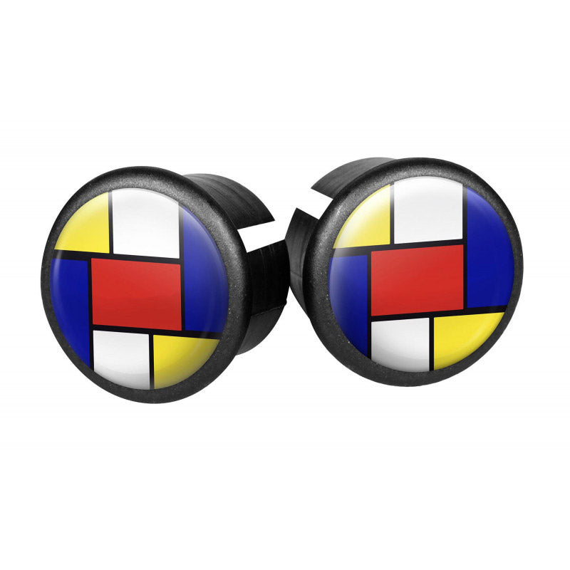 Capuchon de guidon Velox mondrian (2pcs)