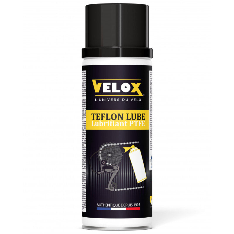 Huile de chaîne Velox lubrifiant tous temps téflon 200ml