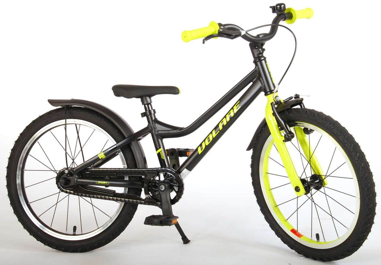 Volare Blaster Children's Bike Boys 18 pouces Black Yellow Green Prime Collection