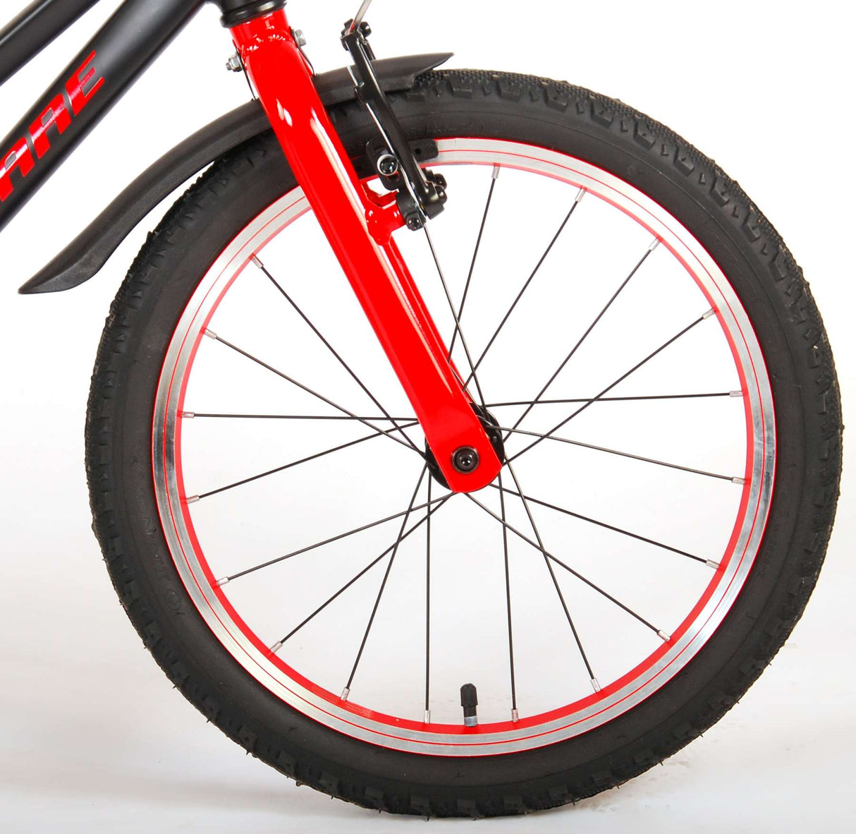 Volare Blaster Children's Bike Boys 18 pouces Black Red Prime Collection