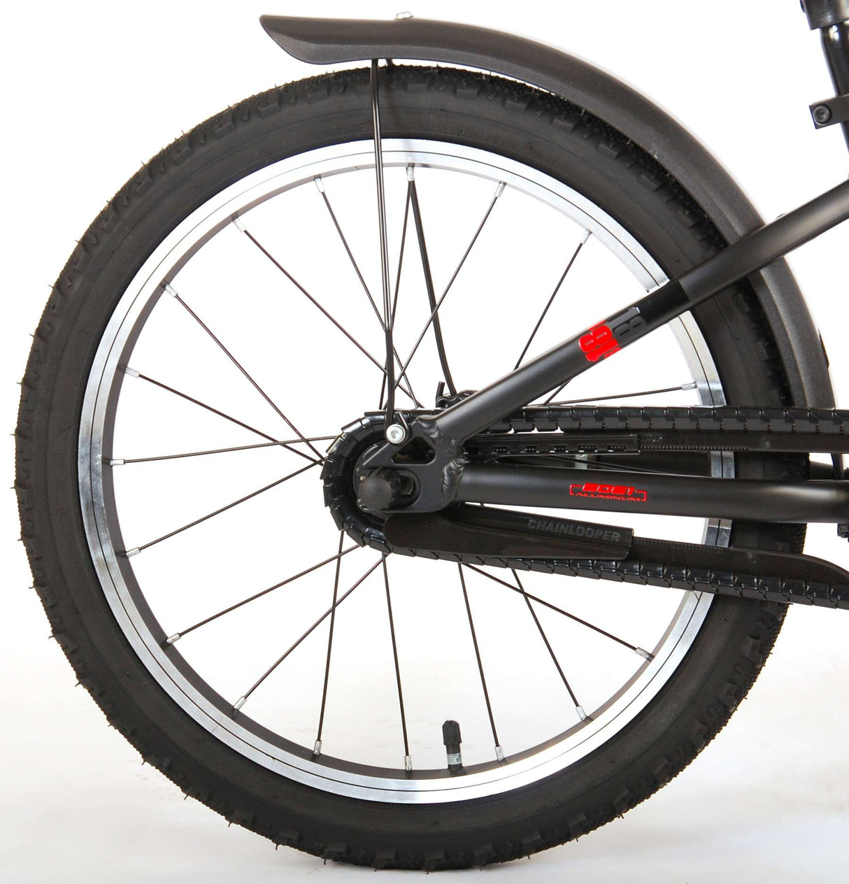 Volare Blaster Children's Bike Boys 18 pouces Black Red Prime Collection
