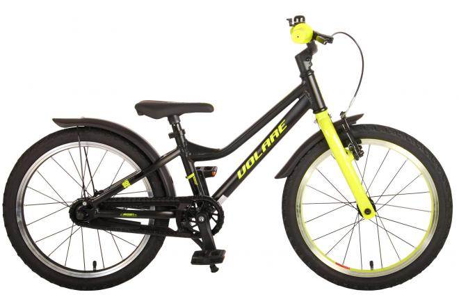 Volare Blaster Children's Bike Boys 18 pouces Black Yellow Green Prime Collection