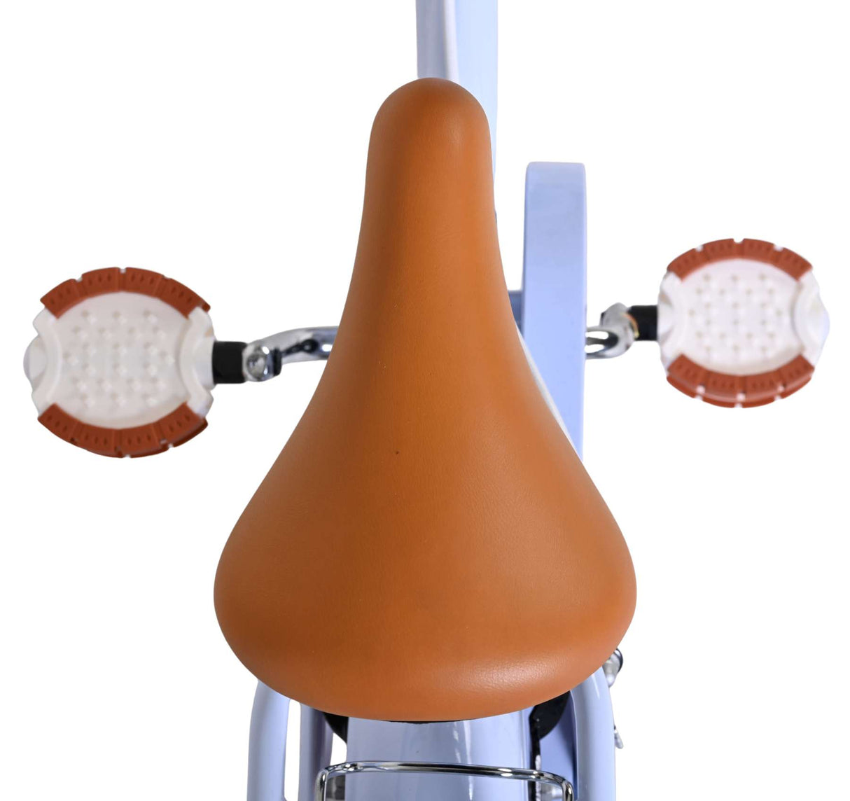 Vélo pour enfants Volare Ashley - filles - 12 pouces - bleu pastel - deux freins à main