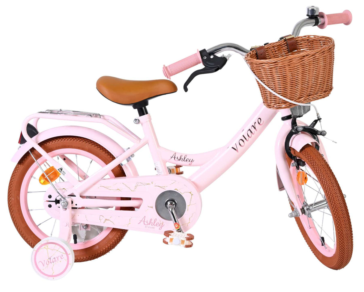 Vélo pour enfants Volare Ashley - filles - 14 pouces - rose