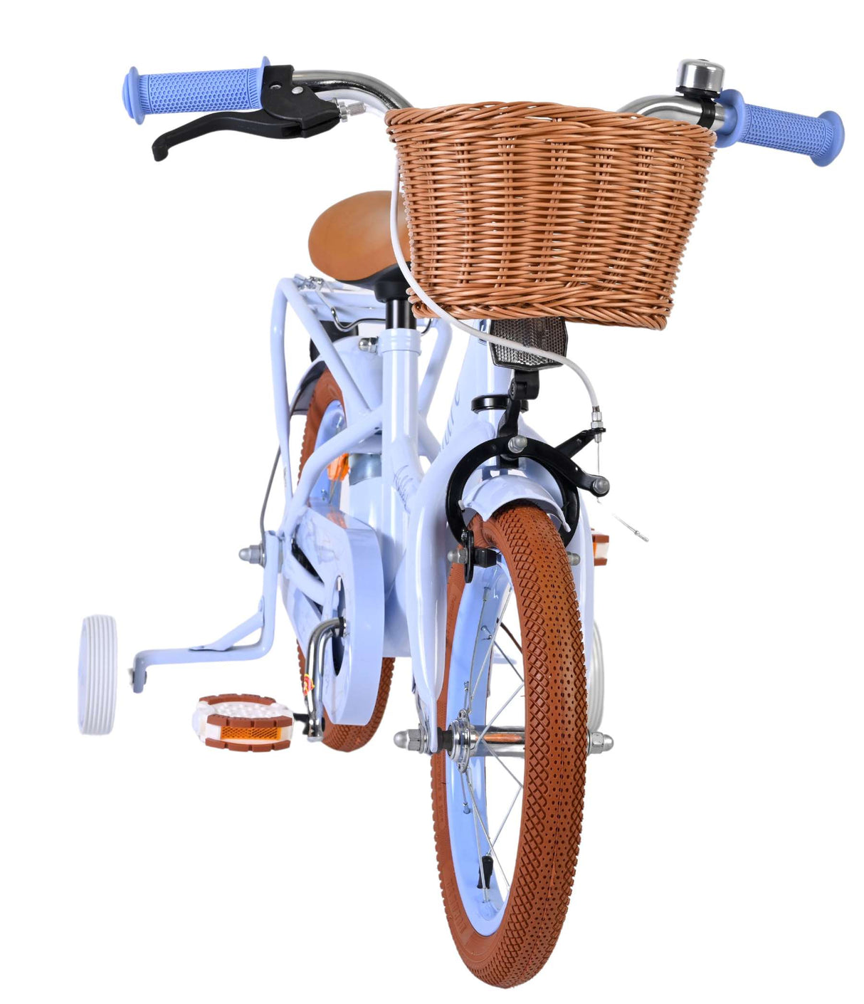 Vélo pour enfants Volare Ashley - filles - 14 pouces - bleu pastel