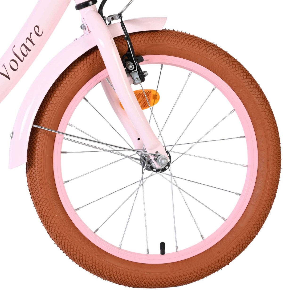 Vélo enfant Volare Ashley - filles - 18 pouces - rose