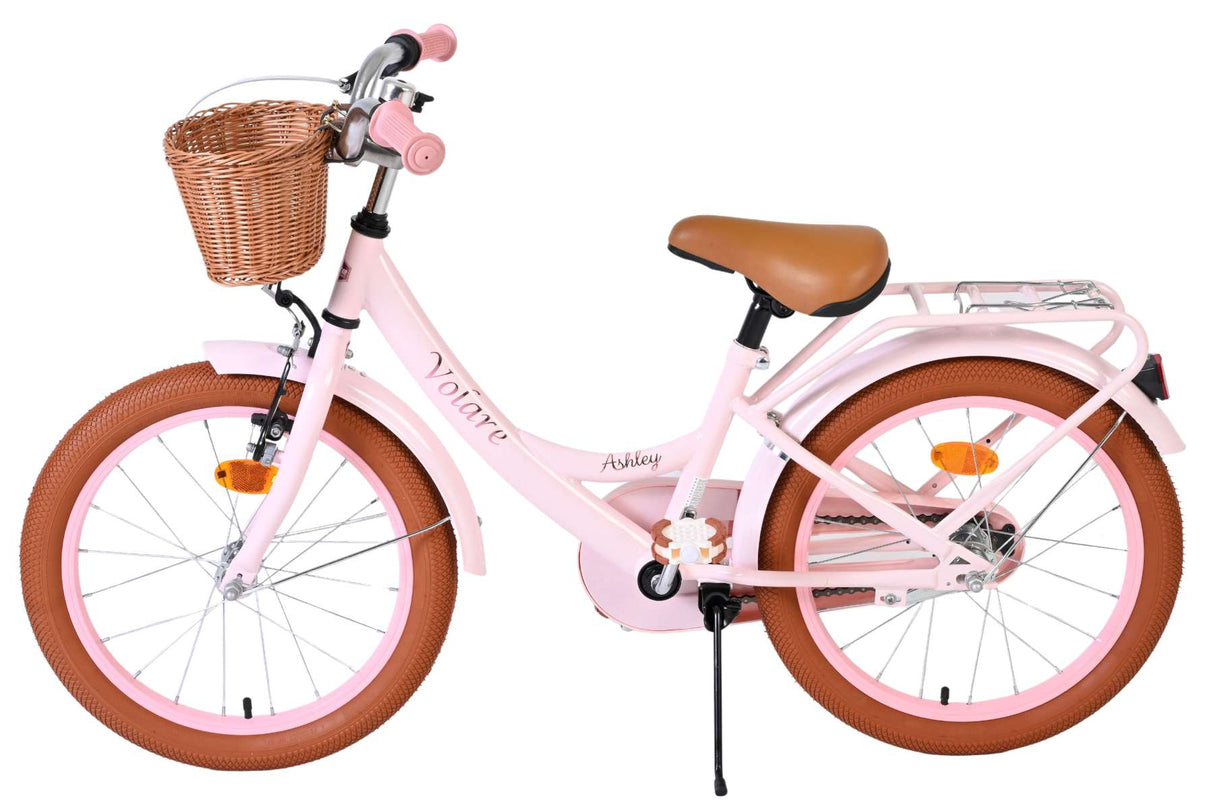 Vélo enfant Volare Ashley - filles - 18 pouces - rose