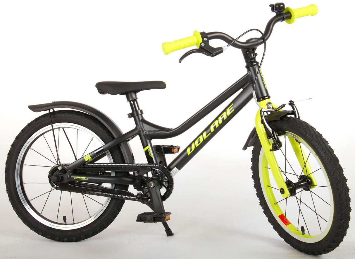 Volare Blaster Children's Bike - Boys - 16 pouces - Black Yellow - Prime Collection