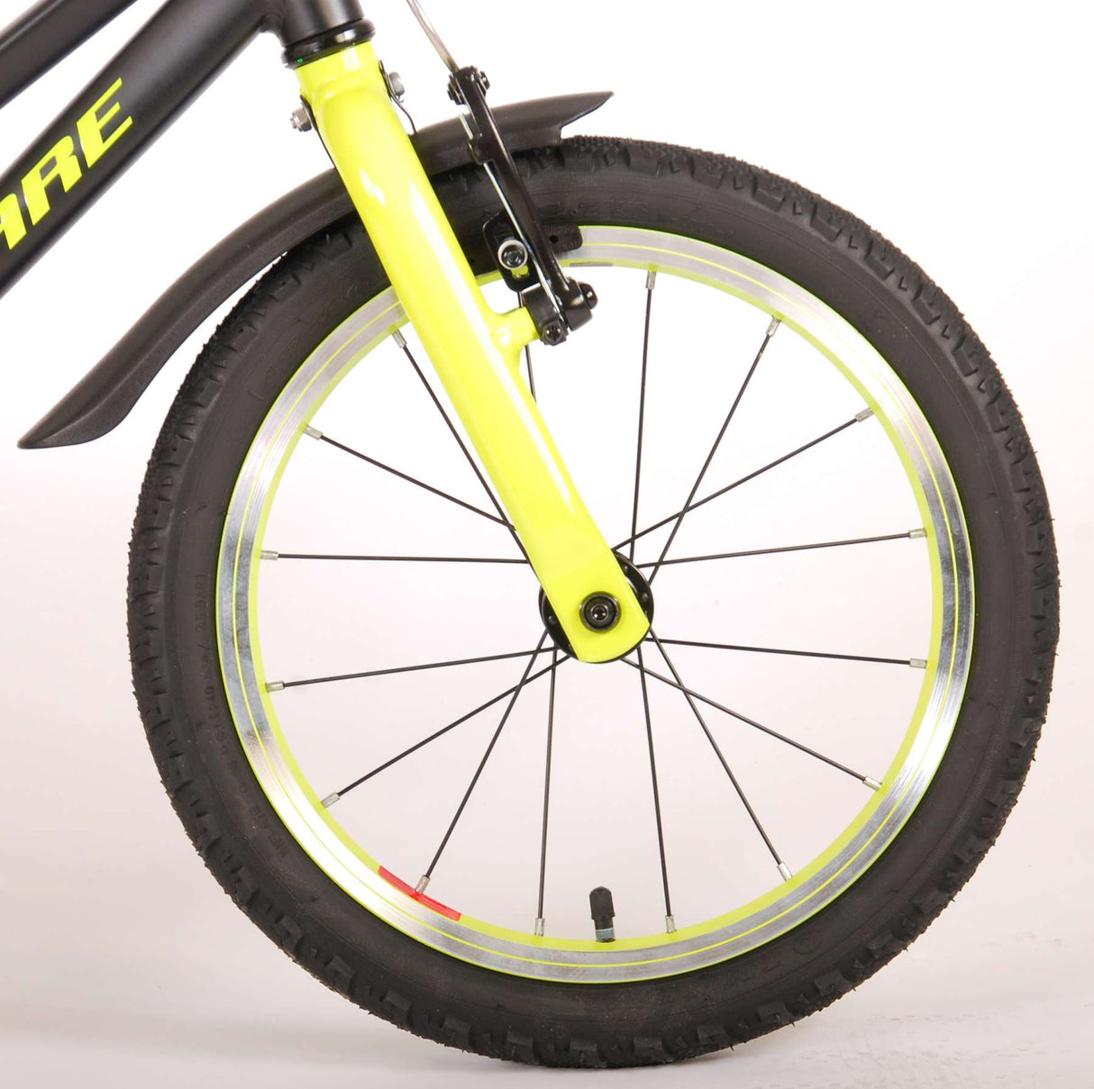 Volare Blaster Children's Bike - Boys - 16 pouces - Black Yellow - Prime Collection