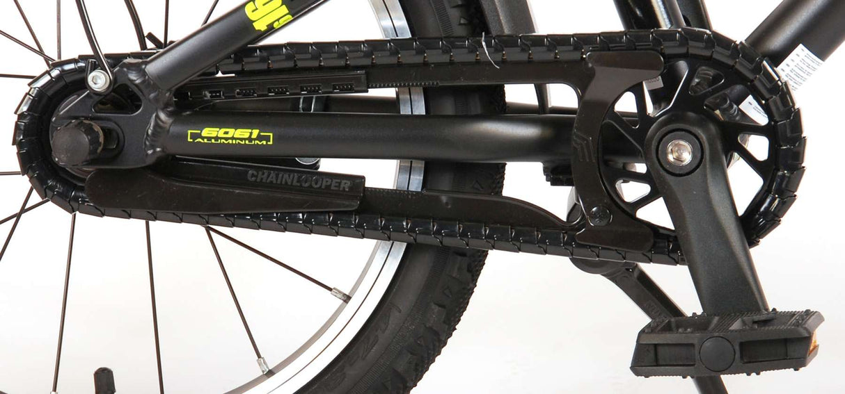 Volare Blaster Children's Bike - Boys - 16 pouces - Black Yellow - Prime Collection