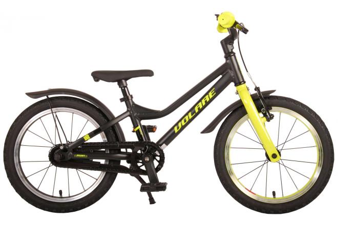 Volare Blaster Children's Bike - Boys - 16 pouces - Black Yellow - Prime Collection