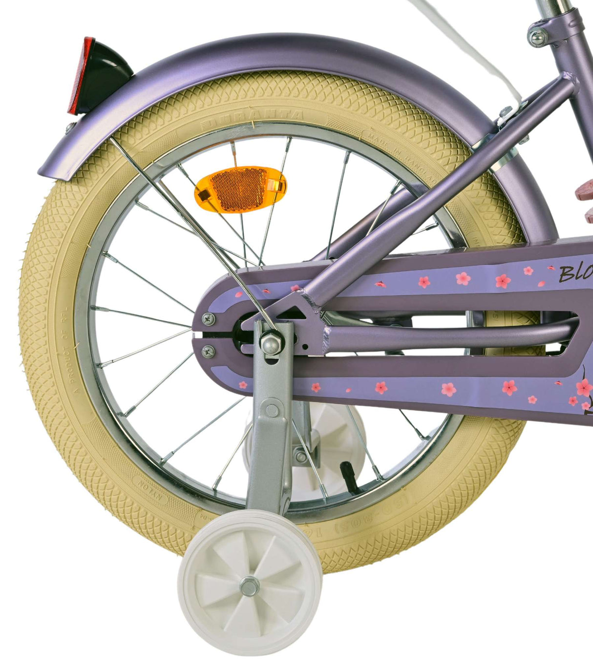 Vélo pour enfants Volare Blossom - filles - 16 pouces - violet