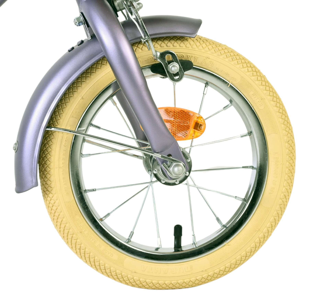 Vélo pour enfants Volare Blossom - filles - 12 pouces - violet
