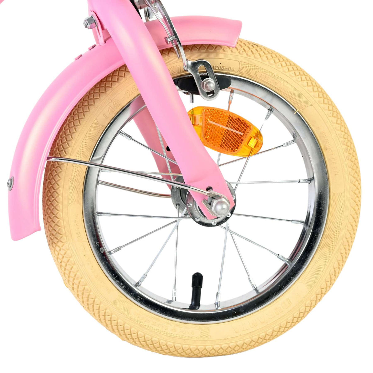 Vélo pour enfants Volare Blossom - filles - 12 pouces - rose - deux freins à main