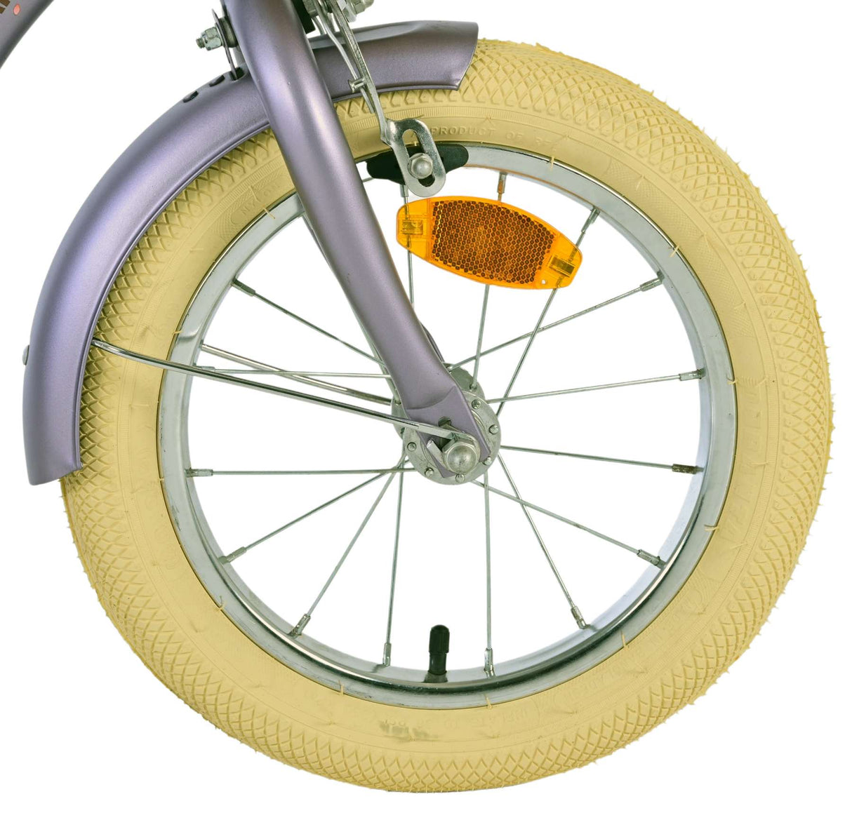 Vélo pour enfants Volare Blossom - filles - 14 pouces - violet